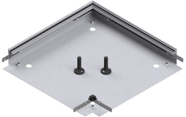 Produktbild UBK 500 801.25 -  Winkel-Verbinder zu Unterflur-Bodenkanal UBK 500, 500x80mm